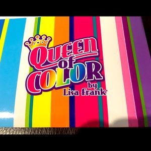LISA FRANK QUEEN OF COLOR Pocket Folder 90s